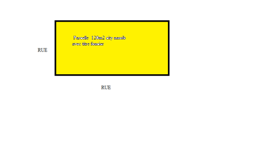 Parcelle 120 m2 City Nassib avec titre foncier (TF)