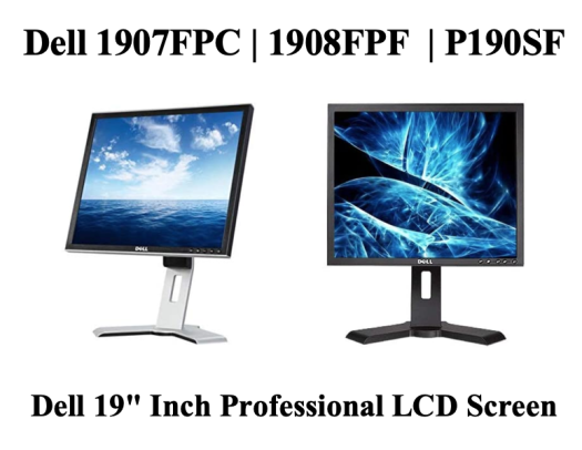 Dell Model 1907FPC | 1908FPF | P190SF Professional Monitor