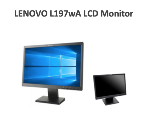 LENOVO L197wA LCD Monitor