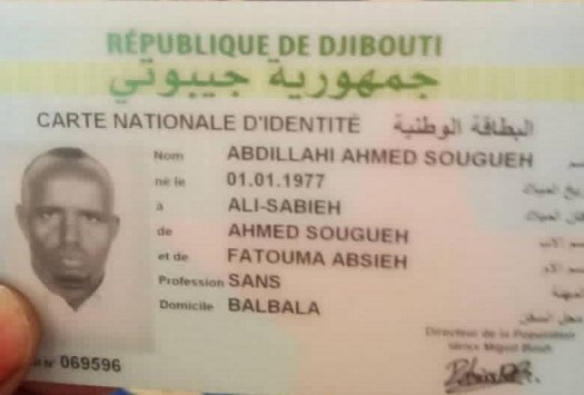 Carte d\'identité perdue