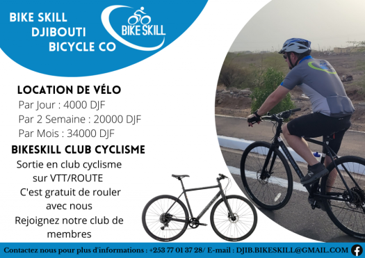 BIKESKILL – Vélo à Djibouti