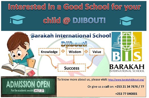 Barakah International School : Inscriptions ouvertes pour la rentrée 2022-23
