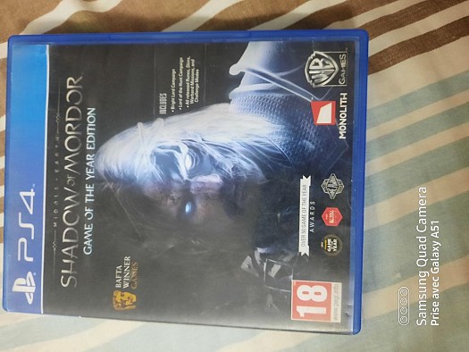 Cd PS4 Ombre du Mordor