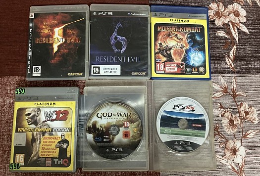 6 CD de jeux PS3
