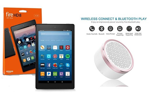 Tablette Amazon HD8 32GB + 1 Baffle bluetooth