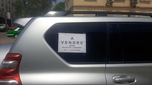 Vente voiture Prado.