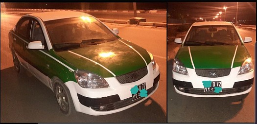 Taxi Kia pride
