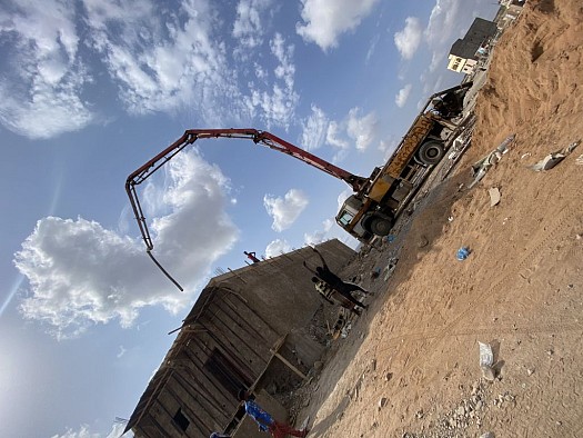 Coulage Béton , Société Al HAMDANI