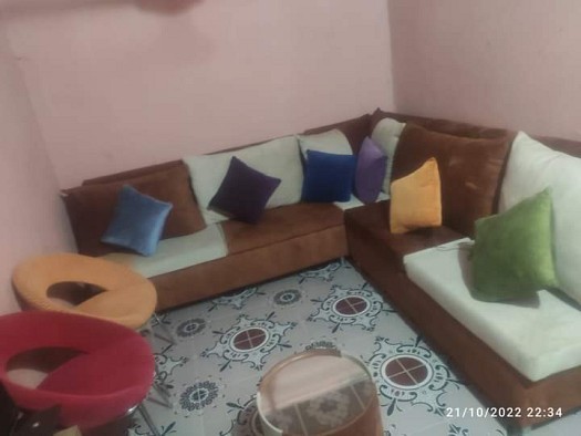 Vente meuble Salon en forme L.