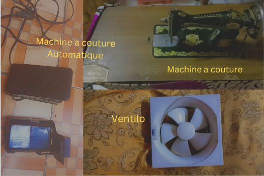 Machine à couture avec sa Boite Automatique
