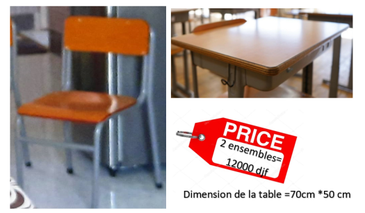 Table Etudiant