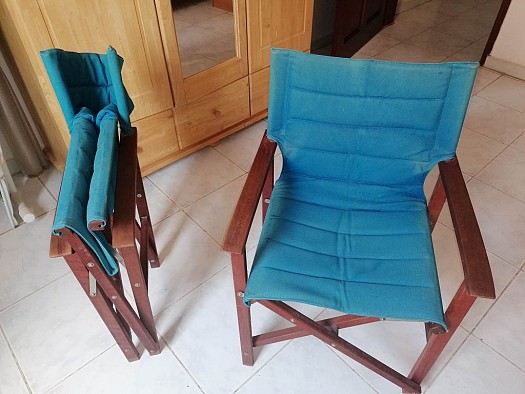 2 Chaises Pliable en Bois Acheter en France.