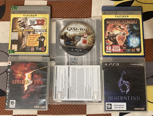 Jeux d\'Horreur et de Combat pour PS3 .