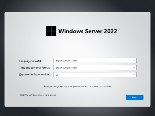 Windows Serveur 2019 jusque 2022 avec Windows 11