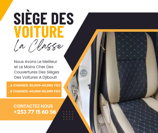 Couvrez vos voitures avec des sièges de chaises