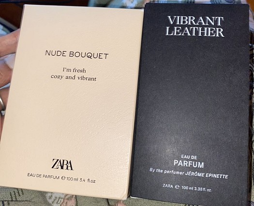 Eau de Parfum Zara Homme et Femme pour couples