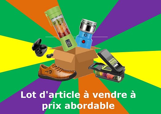 Lot d\'article à vendre en gros