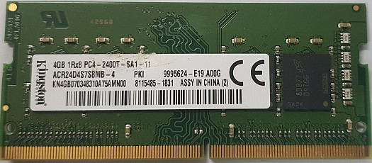 Memoire RAM pour PC Portable