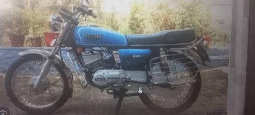 MOTO YAMAHA RX100