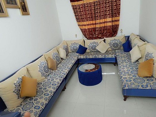 Salon + tapis occasion à vendre