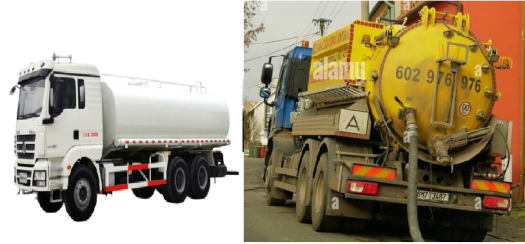 Urgent : Rechercher un camion citerne et un camion de pompages des excréments à louer.