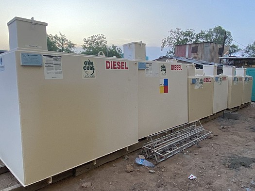 GEN CUBE DIESEL FUEL TANK