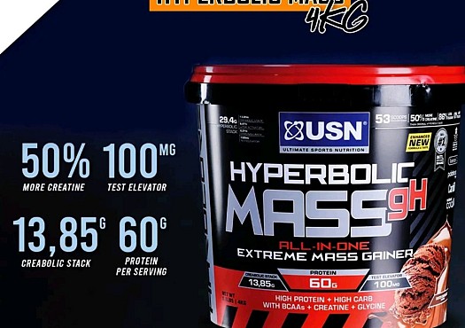 Protein hyperbolic mass