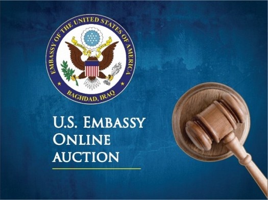 Vente aux enchères en direct à l\'ambassade américaine de Djibouti
