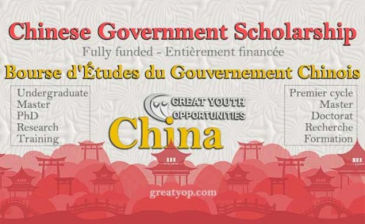 Bourses d'études en Chine pour Licence, Master et Doctorat