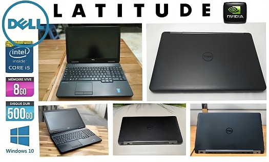 Dell Latitude E5540 Core i5 8Go RAM, 500Go, HD LED MAT, Intel/NVIDIA