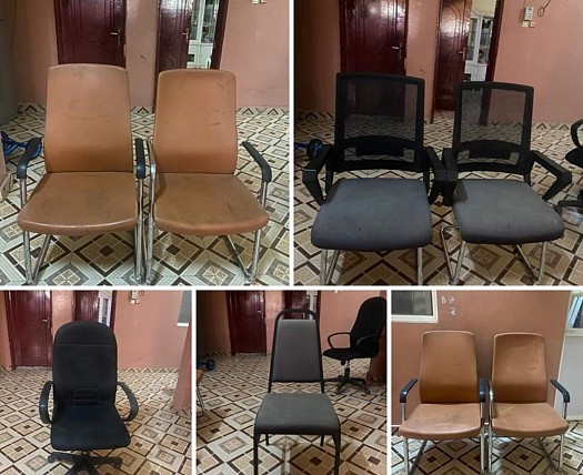 Plusieurs chaises du bureau en bon état à vendre