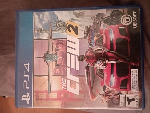 Jeu PS4 The Crew 2, simulation de course, état neuf