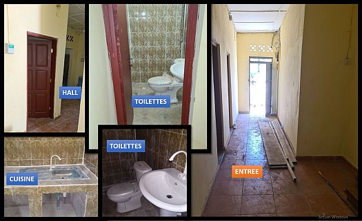 Maison F3 RENOVÉE à louer sur la route principale à Hayableh