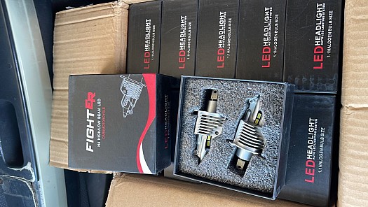 LED H4 étanche haute qualité 6000k - garantie 1 an