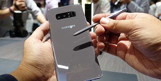 Samsung Galaxy Note8 64 Go 6 Go RAM avec coque et chargeur rapide