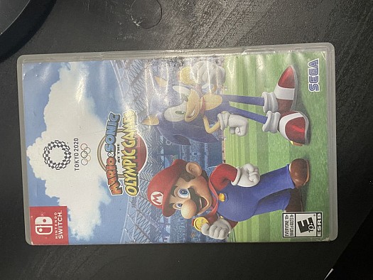Jeu Mario et Sonic aux JO Tokyo 2020 pour switch - En parfait état