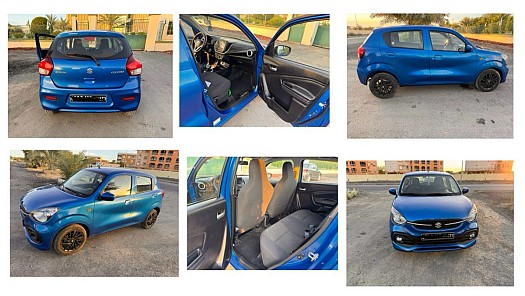 Suzuki Celerio 2023, semi-auto, bleue, moins de 4 000 km - Garantie et vignette payées
