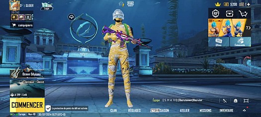 Compte PUBG Mobile disponible sur WhatsApp