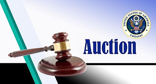 Live Auction at the U.S. Embassy: Vehicles, Generators, and Various Equipment