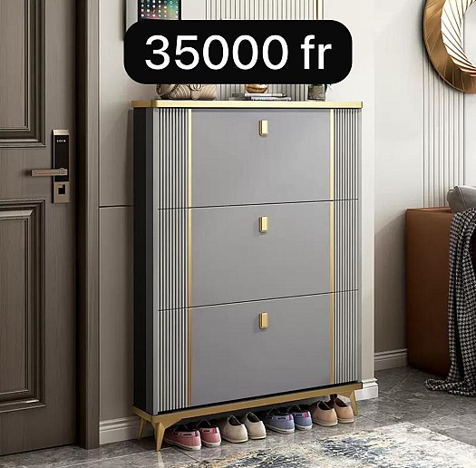 Armoire de chaussures 4 tiroirs
