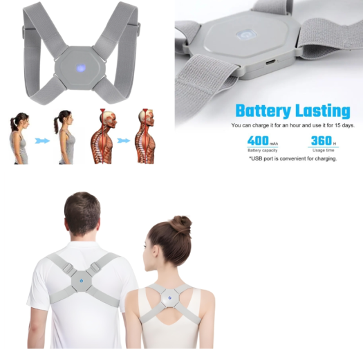 Correcteur de posture intelligent avec vibration de rappel - SMART SENSOR