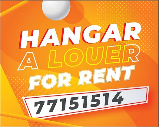 Hangars à louer, 400 m², zone industrielle sud