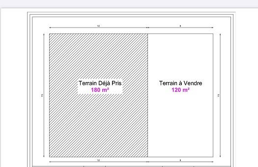 Terrain de 120 m2 à vendre à Balbala Dogley, proche de la Station de Barwaqo 1