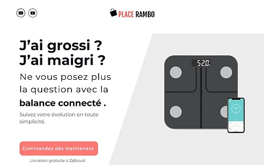 Balance Connectée pour un Suivi Précis et Facile de Votre Poids