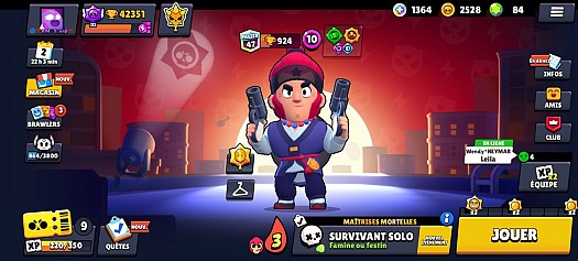 Compte Brawls Stars + Clash Royal : 33 000 Trophées, 75 Brawlers Et 124 Skins (2020) - Android