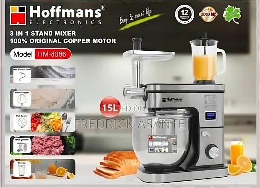 Batteur professionnel KuKoo 15L pour pâtisserie et cuisine rapide