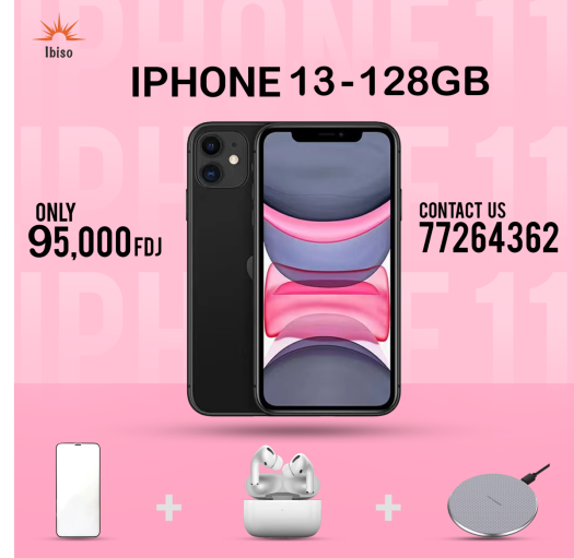 iPhone 13 128 Go avec accessoires et cadeaux gratuits