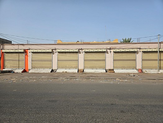 6 Boutiques Commerciales sur Rue Principale à Sité Saoudite