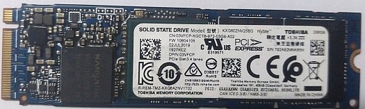 Disque dur SSD M.2 2280 NVMe 256 Go, comme neuf