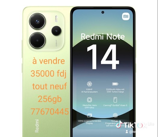 Xiaomi Redmi Note 14 - Smartphone